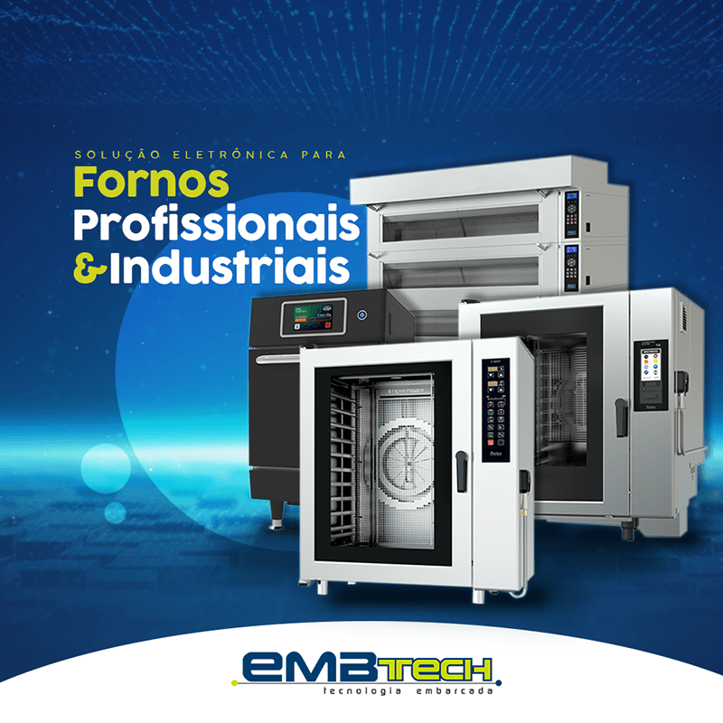Solução eletrônica para fornos industriais
